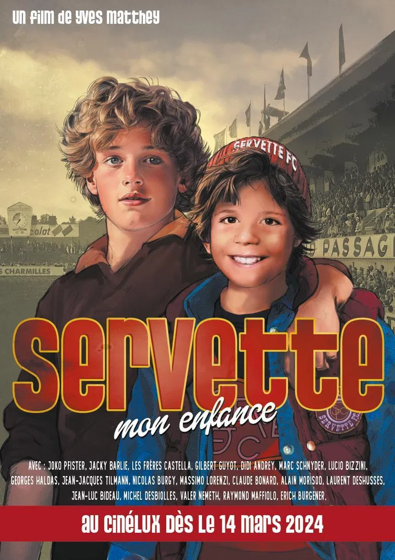 Servette mon enfance poster background