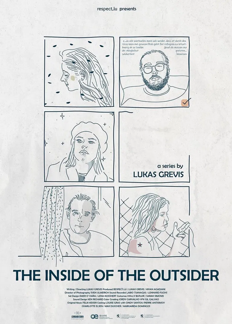 The Inside of the Outsider poster background