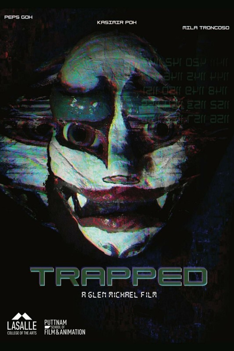 Trapped poster background