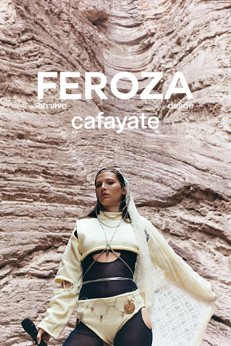 Feroza live from Cafayate poster background
