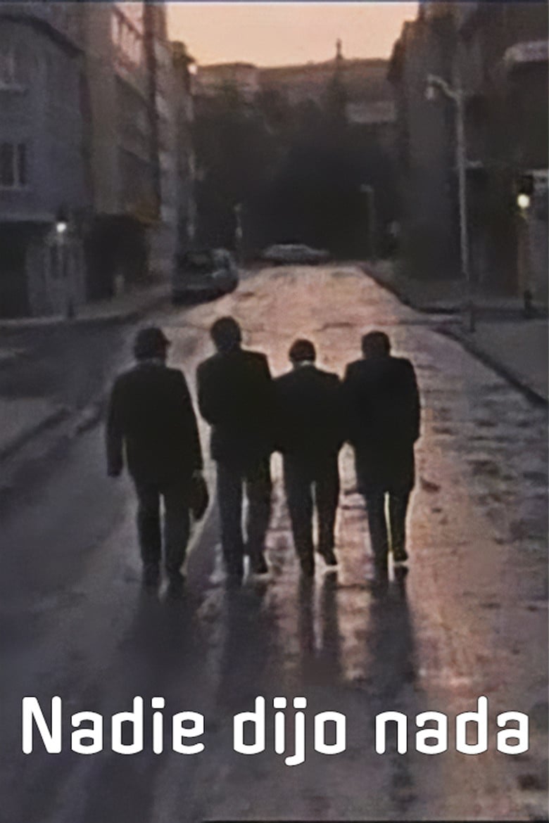 Nobody Said Anything poster background