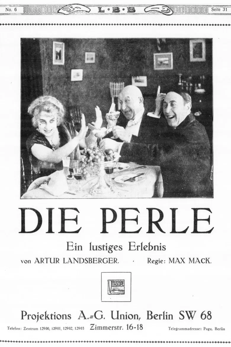 Die Perle poster background
