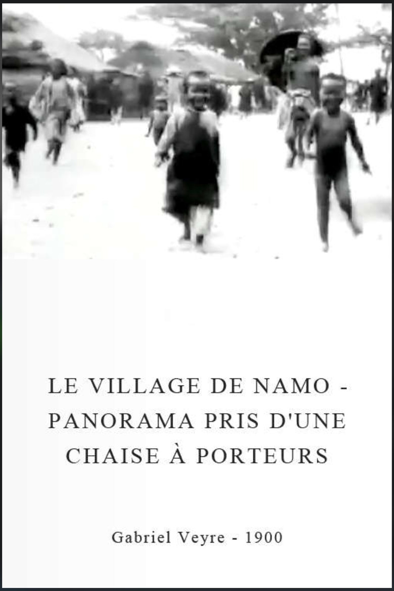 Le village de Namo - Panorama pris d'une chaise à porteurs poster background