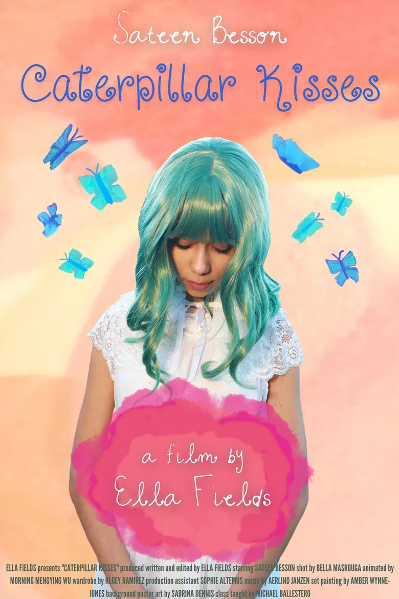 Caterpillar Kisses poster background