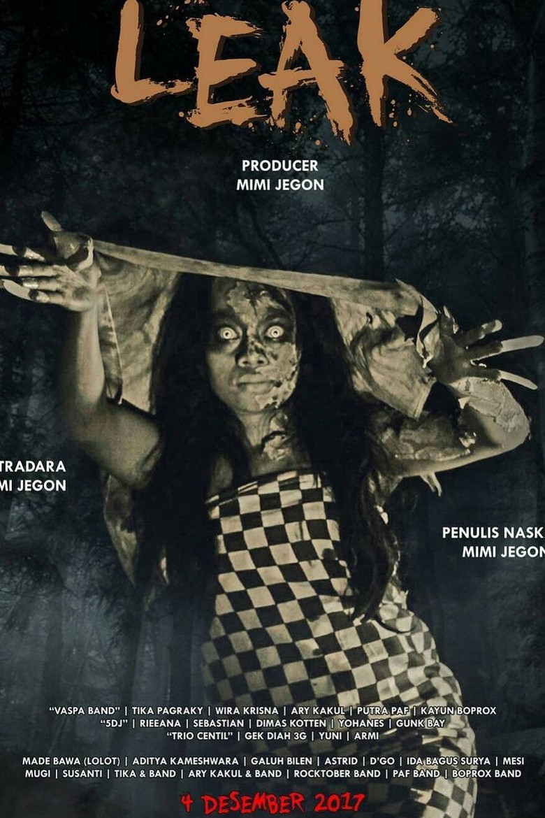 Leak poster background