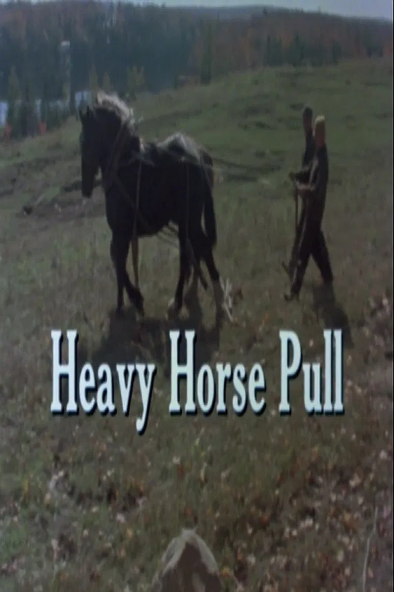 Heavy Horse Pull poster background