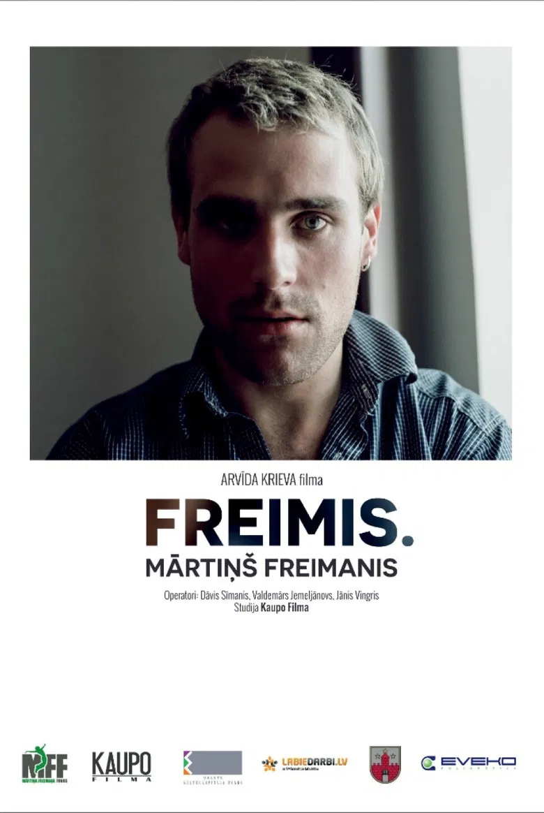 Freimis. Mārtiņš Freimanis poster background