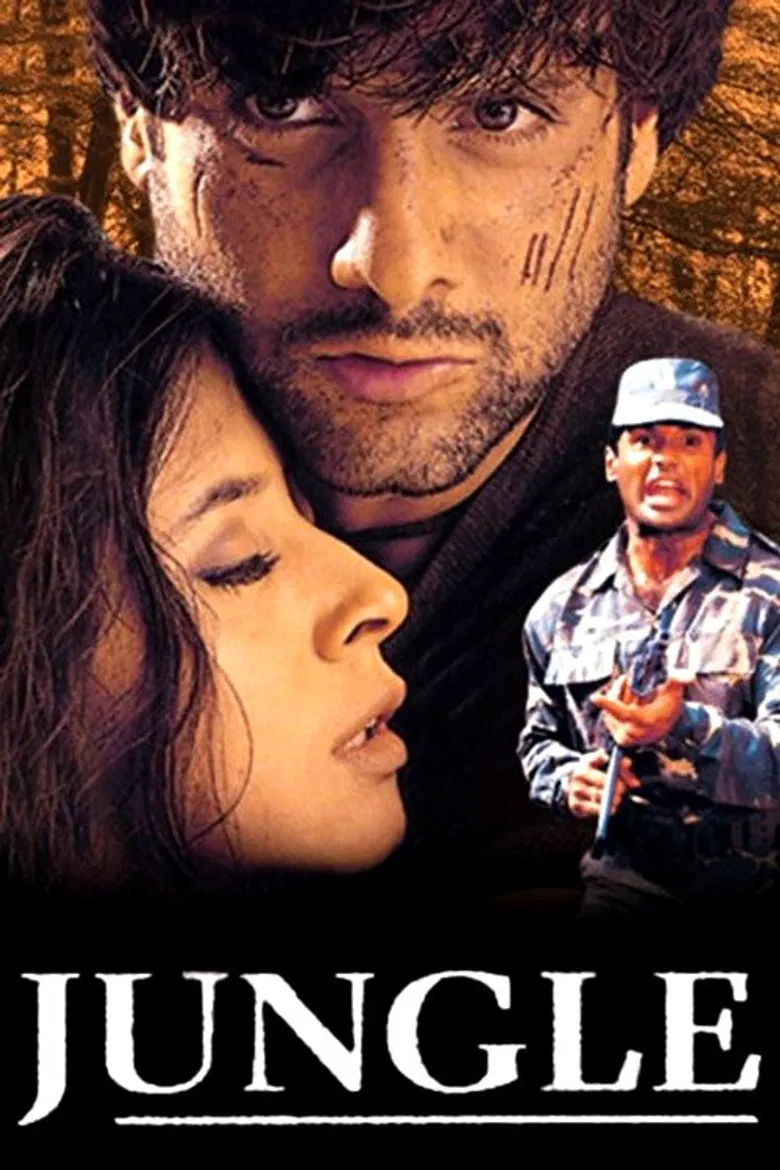 Jungle poster background