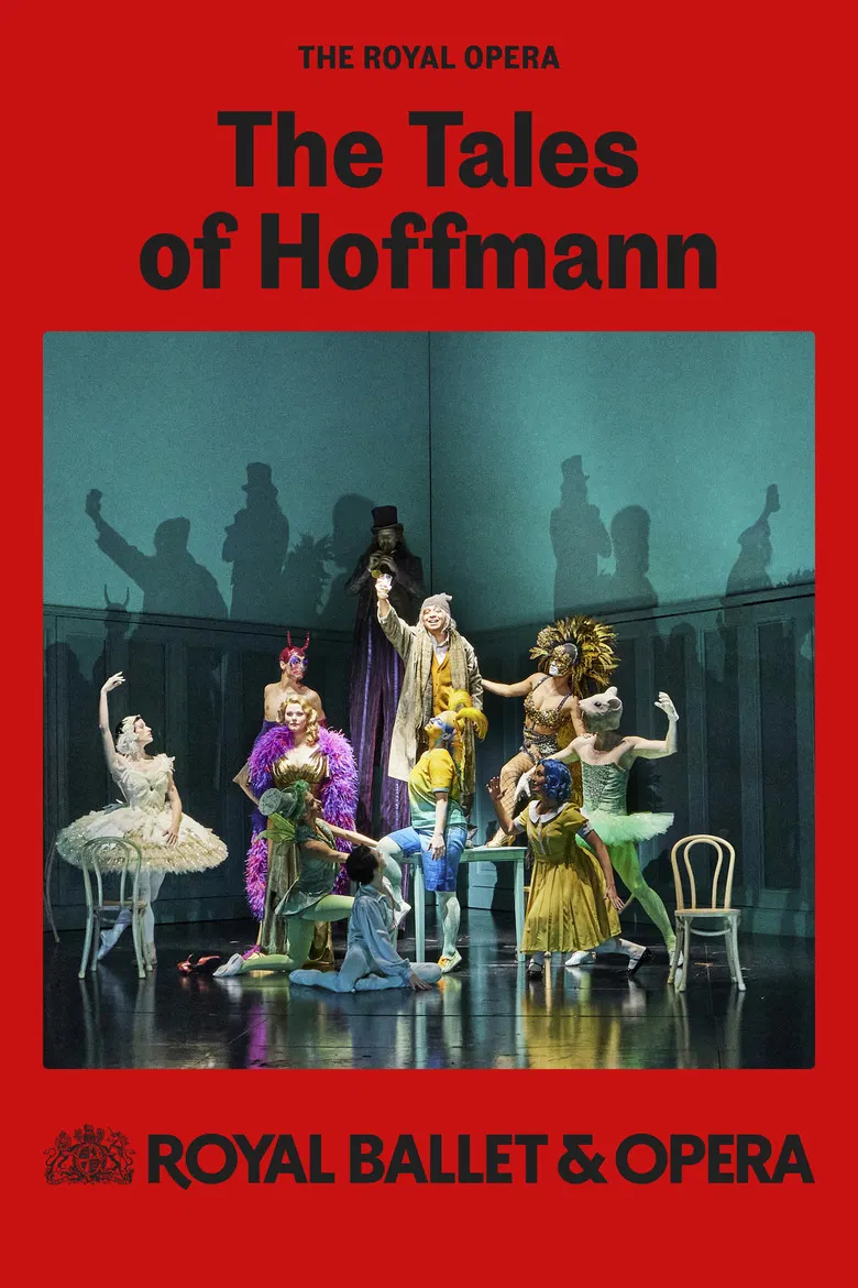 Royal Ballet & Opera 2024/25: The Tales of Hoffmann poster background