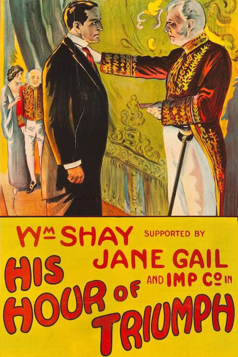 His Hour of Triumph poster background