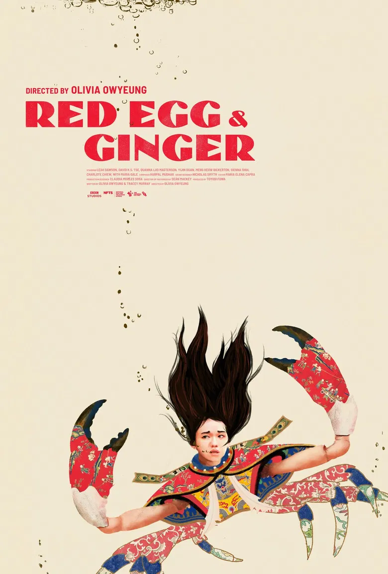 Red Egg & Ginger poster background