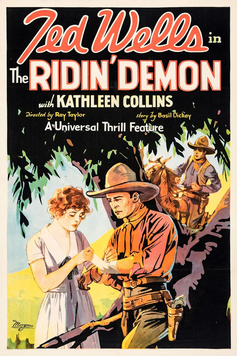 The Ridin' Demon poster background