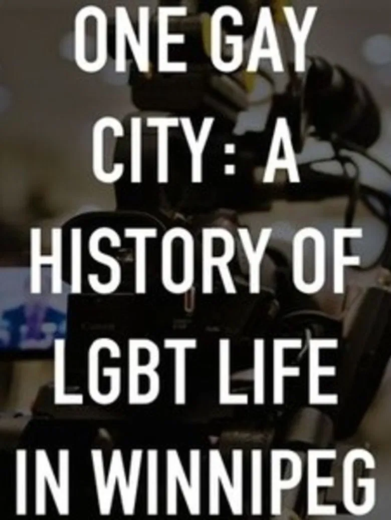 One Gay City: A History of LGBT Life in Winnipeg poster background