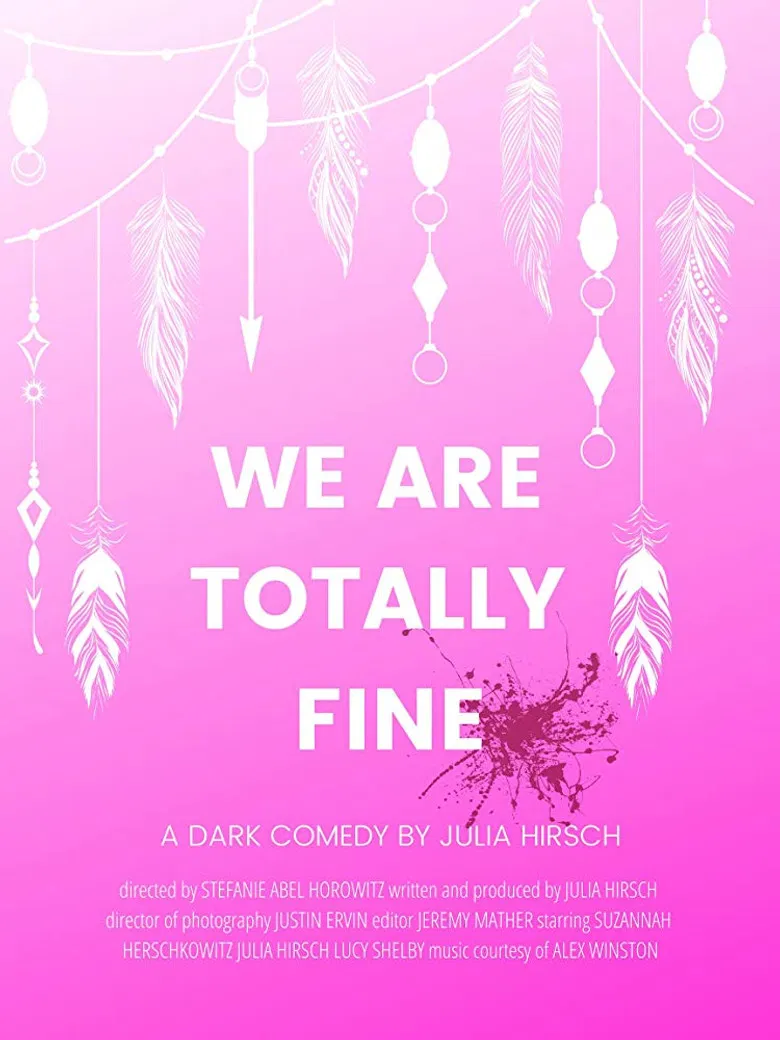 We Are Totally Fine poster background