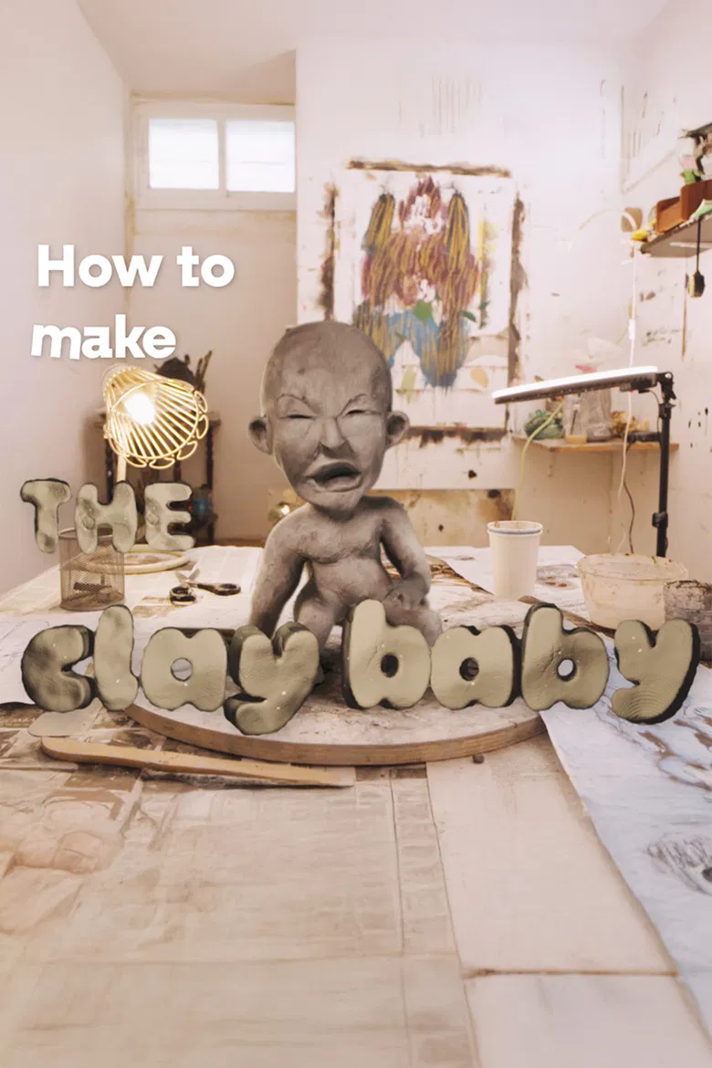 How to make THE CLAY BABY poster background