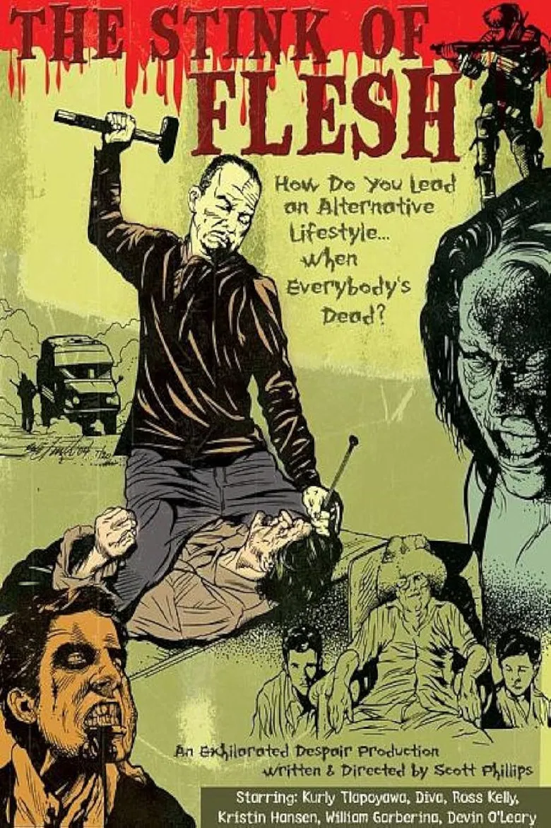 The Stink of Flesh poster background