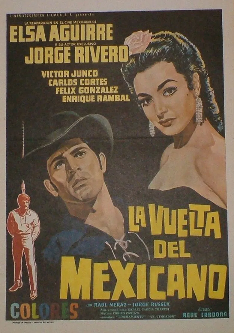 La vuelta del Mexicano poster background