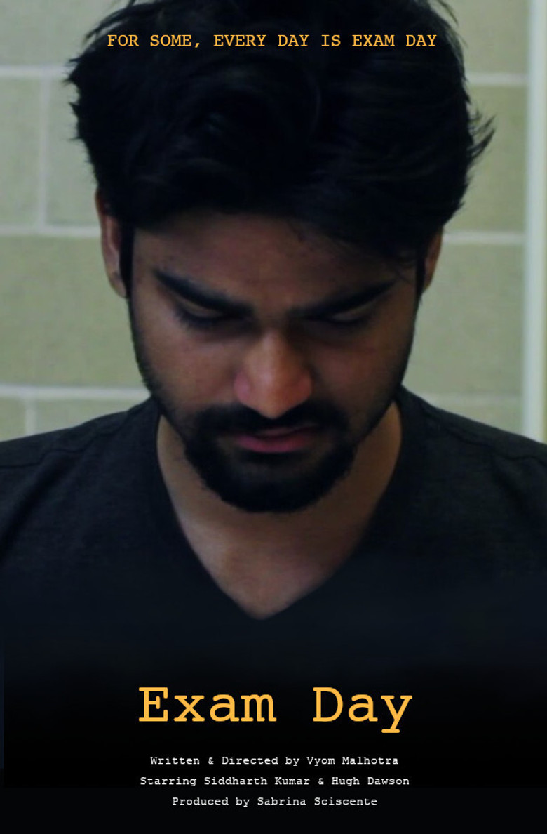 Exam Day poster background