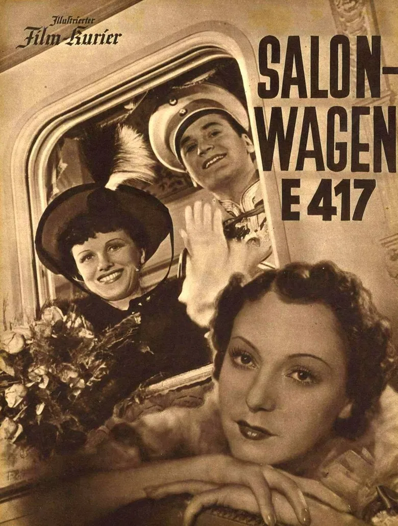 Salonwagen E 417 poster background
