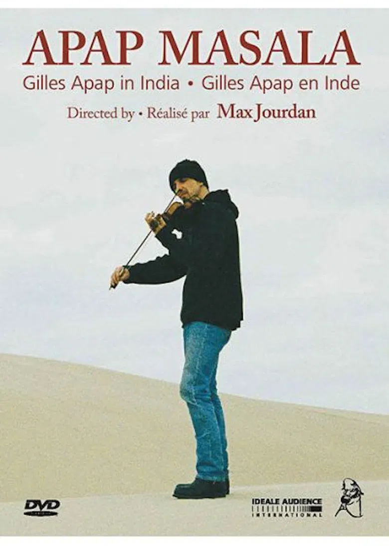 Apap Masala - Gilles Apap in India poster background