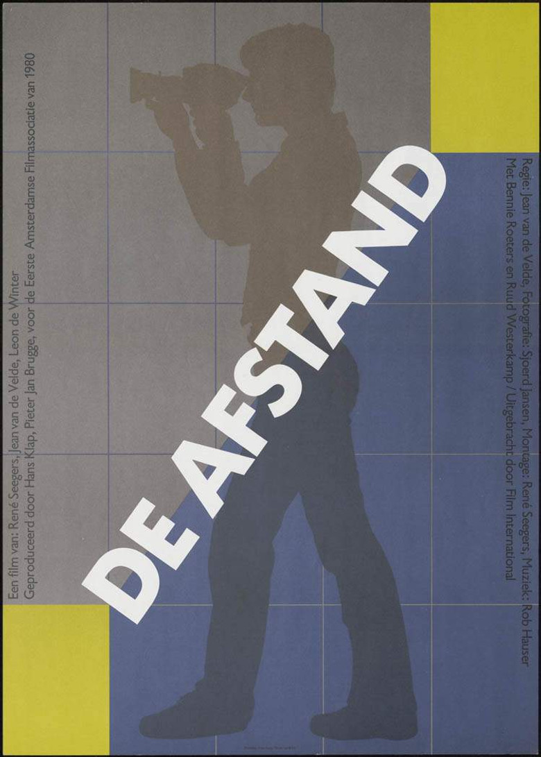 De afstand poster background