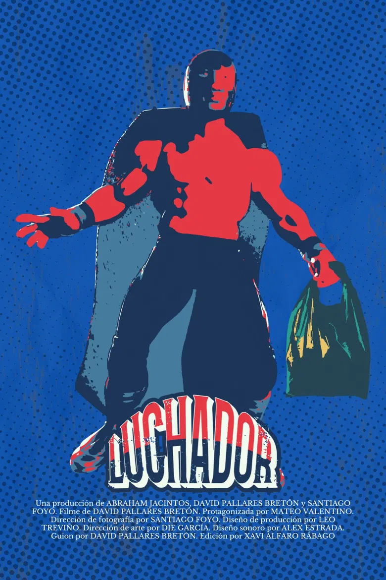 Luchador poster background