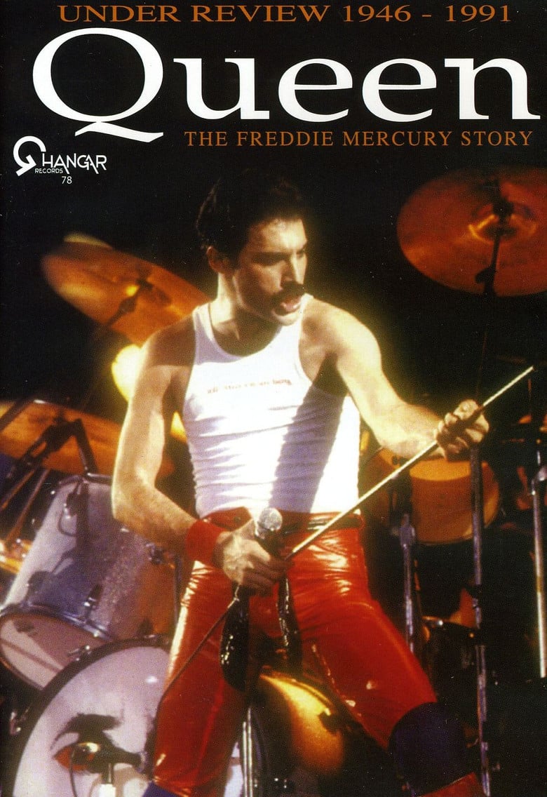 Queen - Under Review 1946-1991: The Freddie Mercury Story poster background