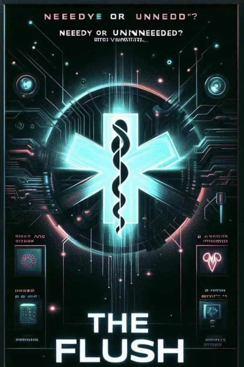 The Flush poster background