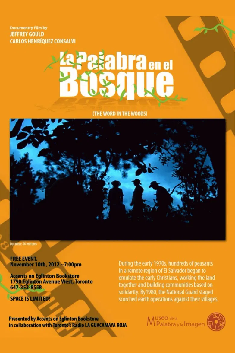 The Word in the Woods poster background