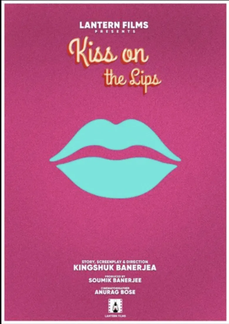 Kiss on the Lips poster background