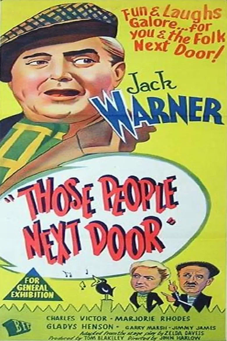 Those People Next Door poster background