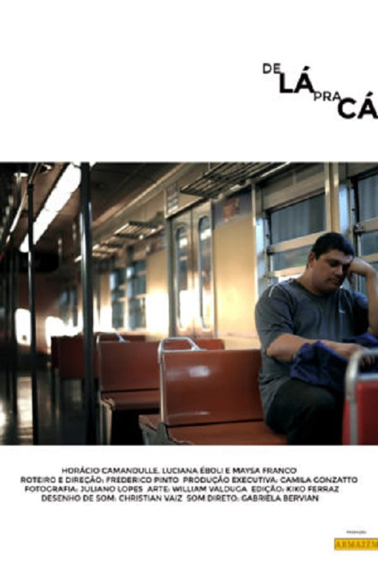 De lá pra cá poster background