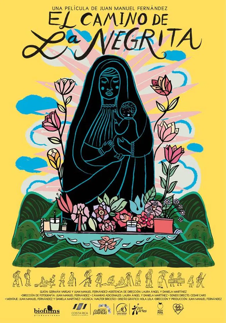 El camino de la negrita poster background