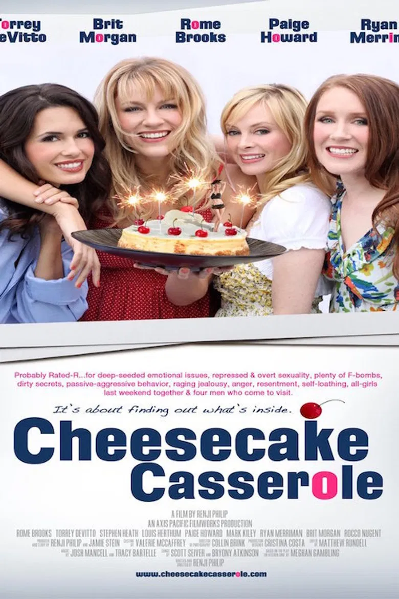 Cheesecake Casserole poster background