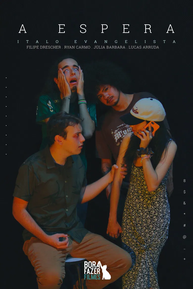 A Espera poster background