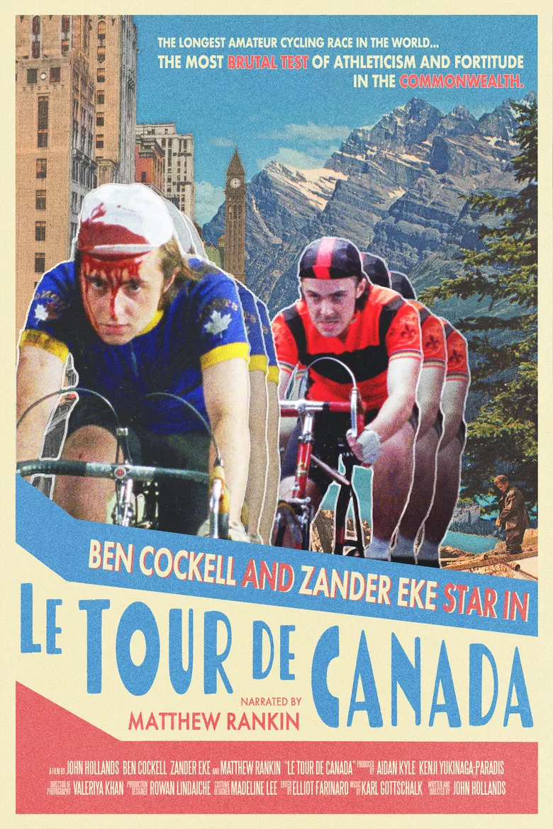 Le Tour De Canada poster background