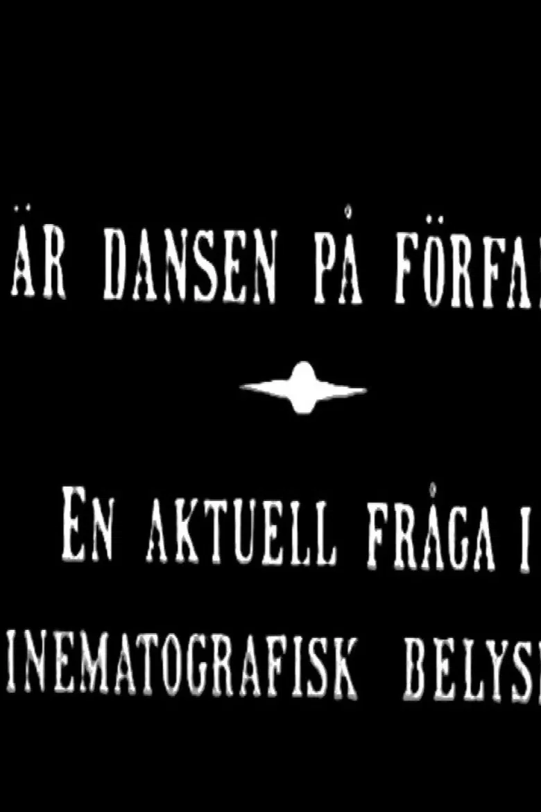 Is Dance on the Decline? poster background