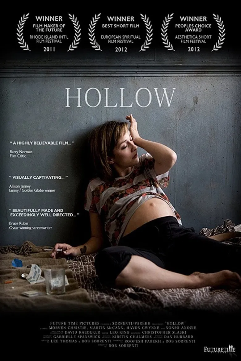 Hollow poster background