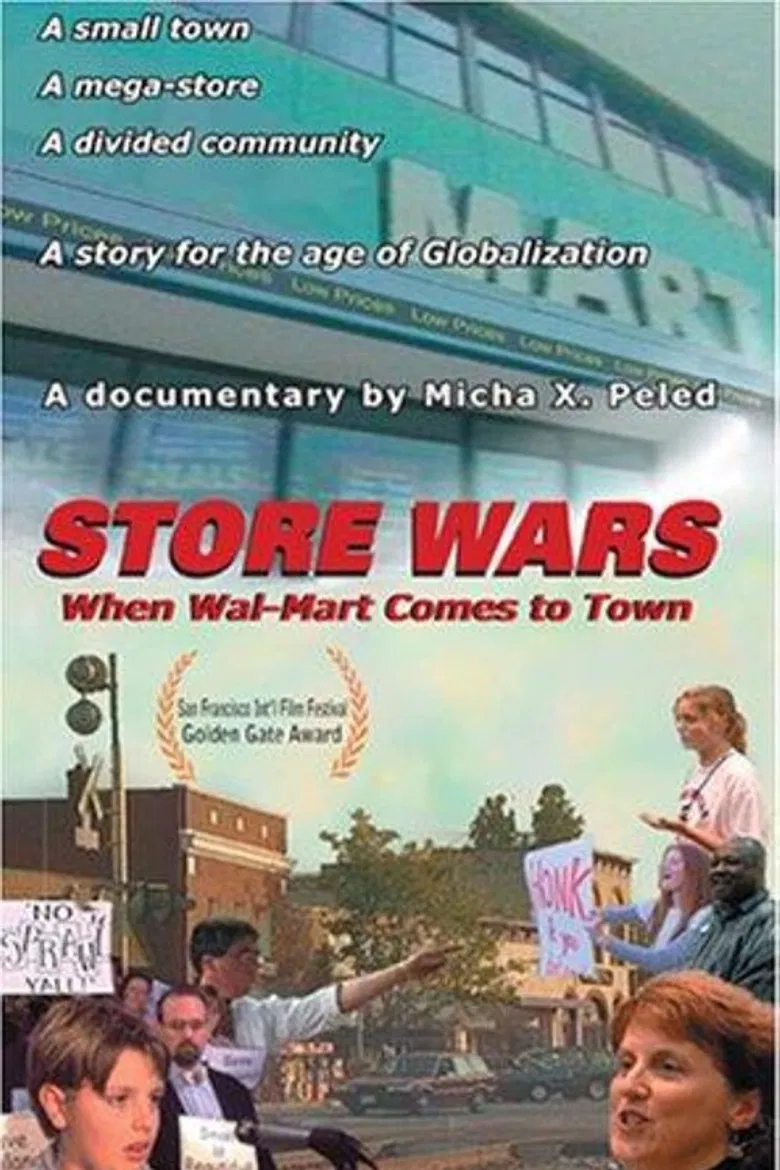 Store Wars: When Wal-Mart Comes to Town poster background