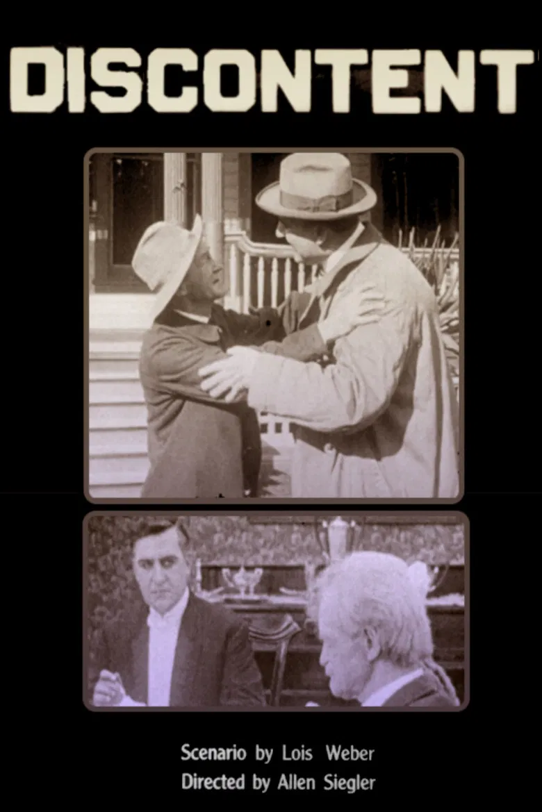 Discontent poster background