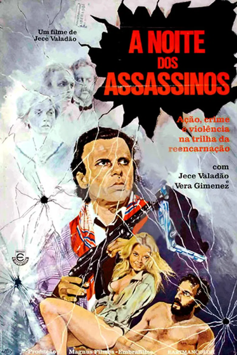 A Noite dos Assassinos poster background