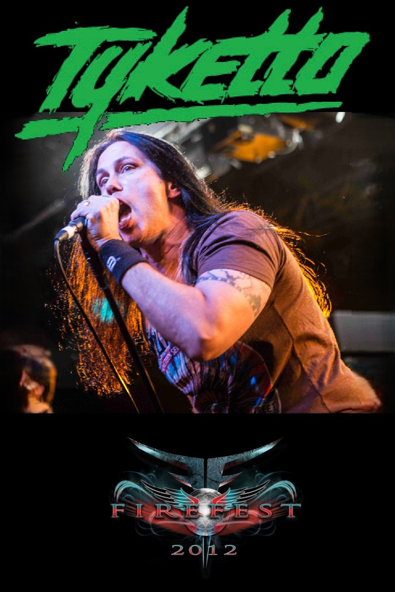 Tyketto: Live at Firefest IX poster background