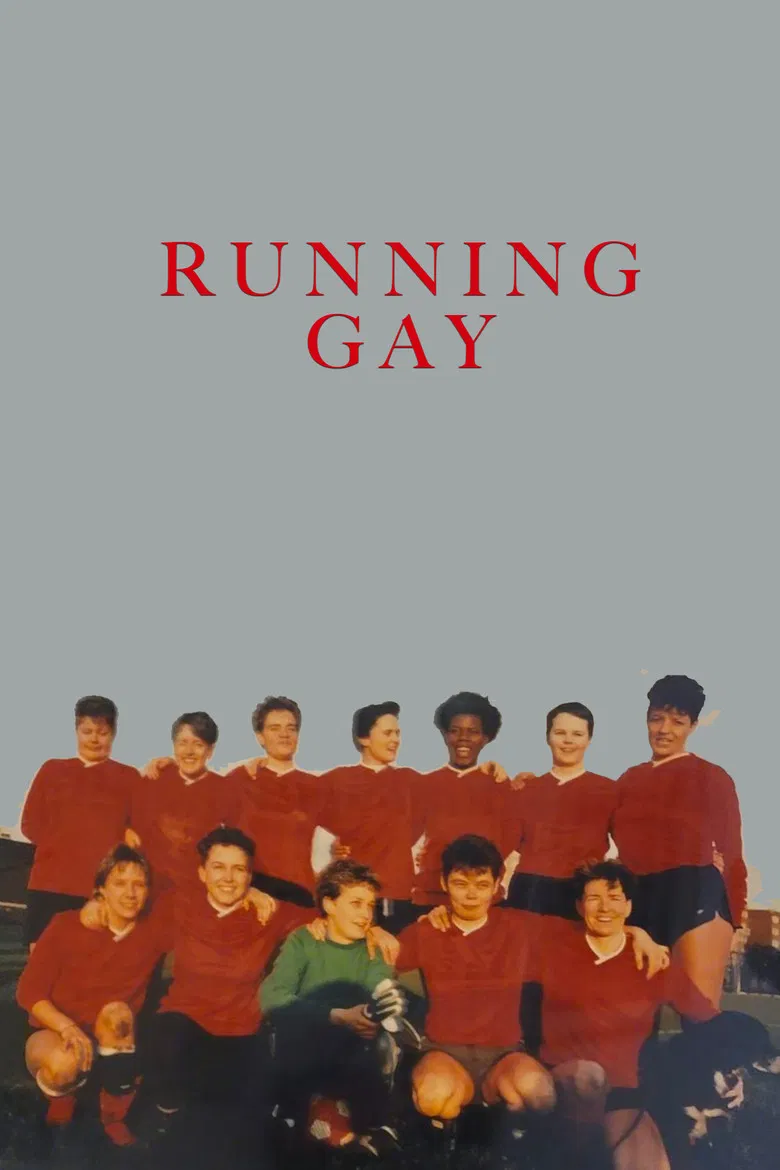 Running Gay poster background