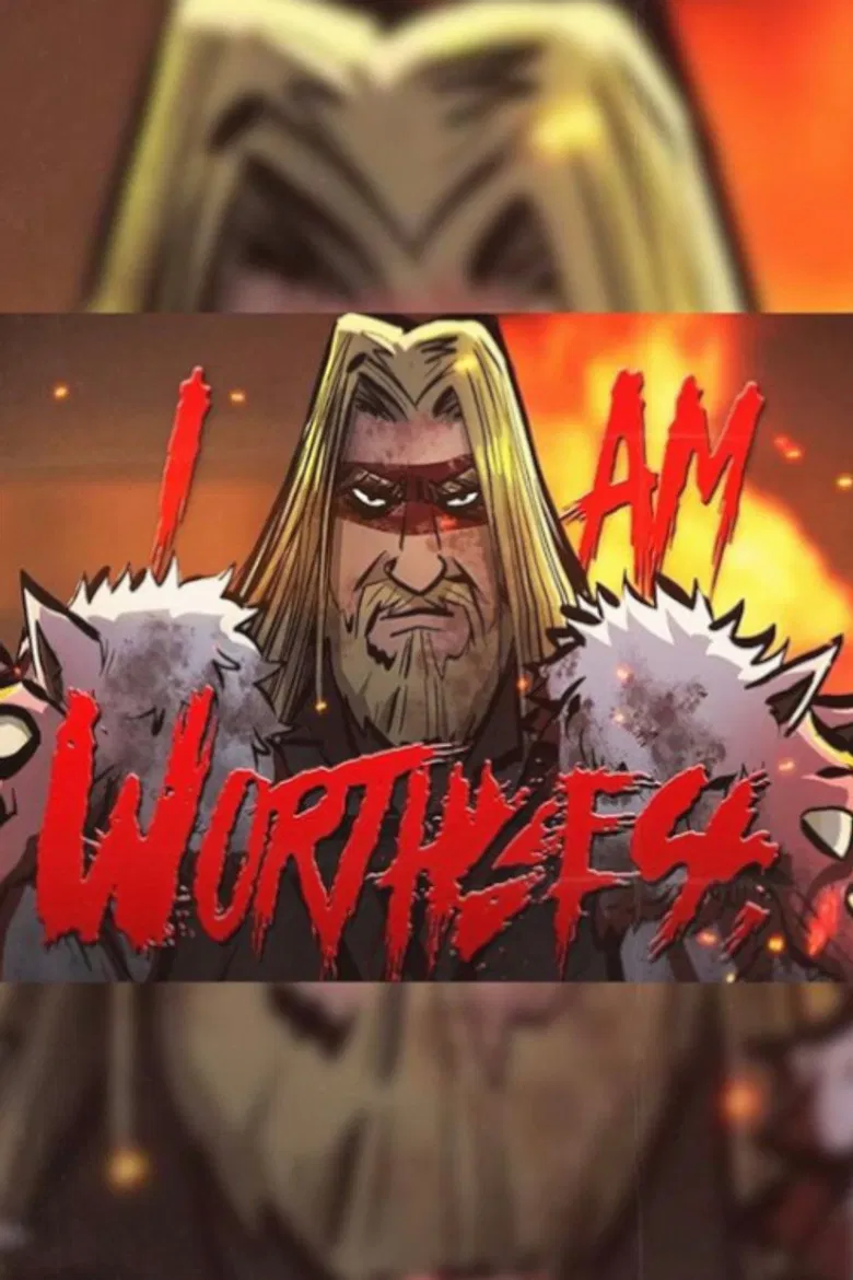 I Am Worthless poster background