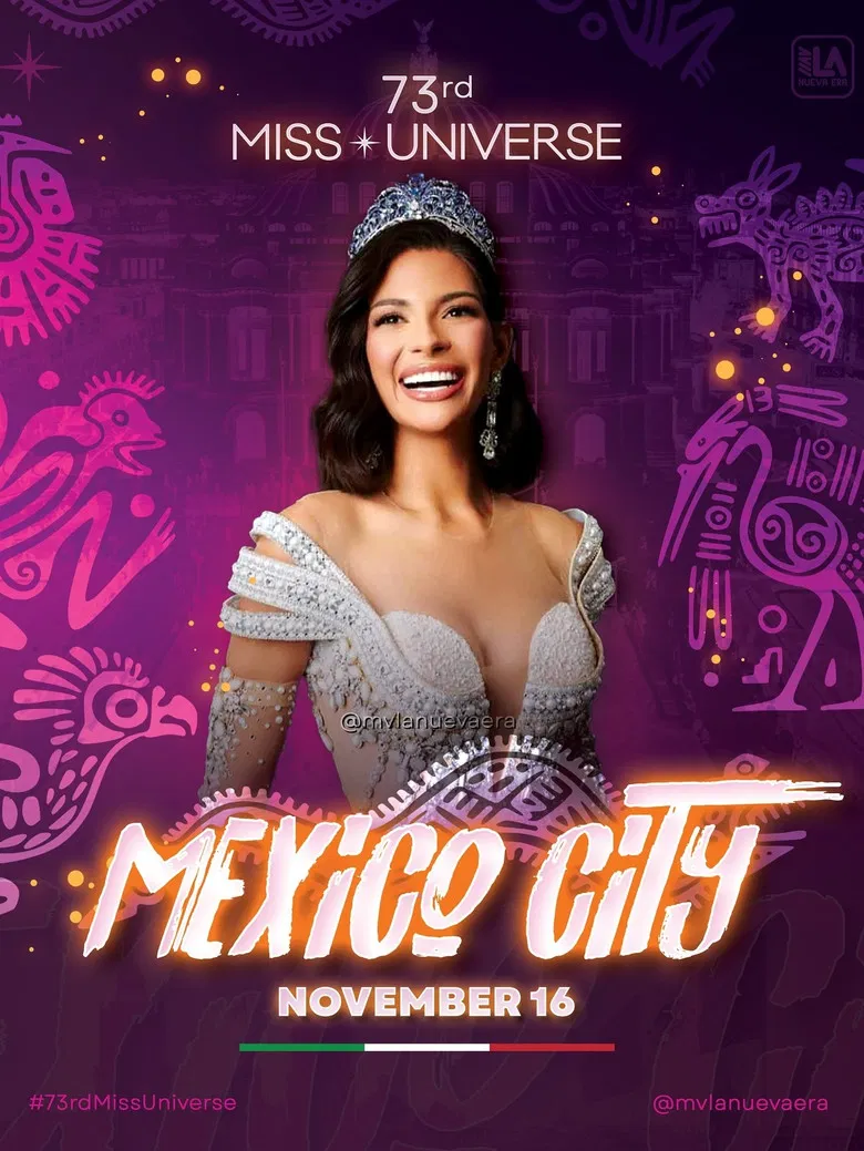 Miss Universe poster background