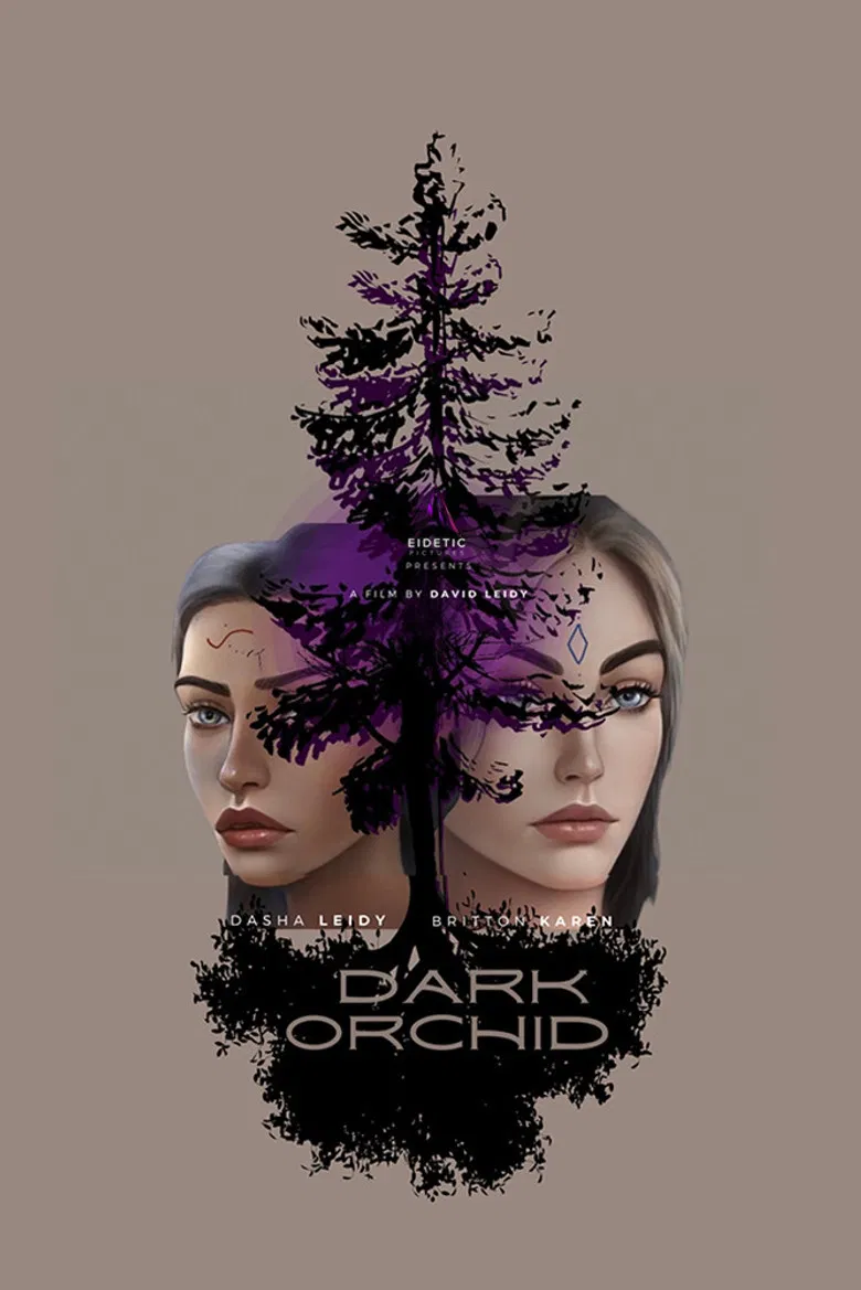 Dark Orchid poster background