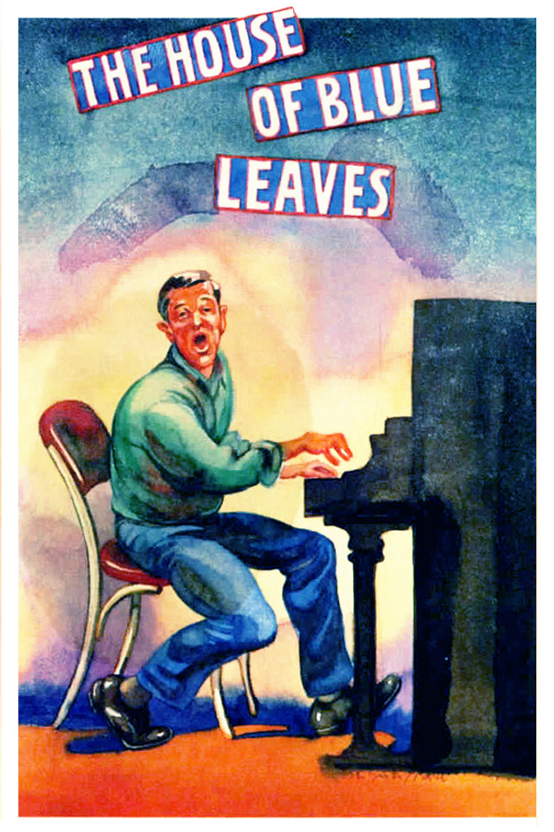 The House of Blue Leaves poster background