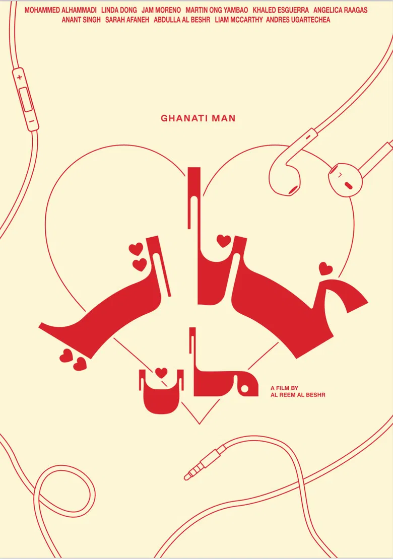 Ghanati Man poster background