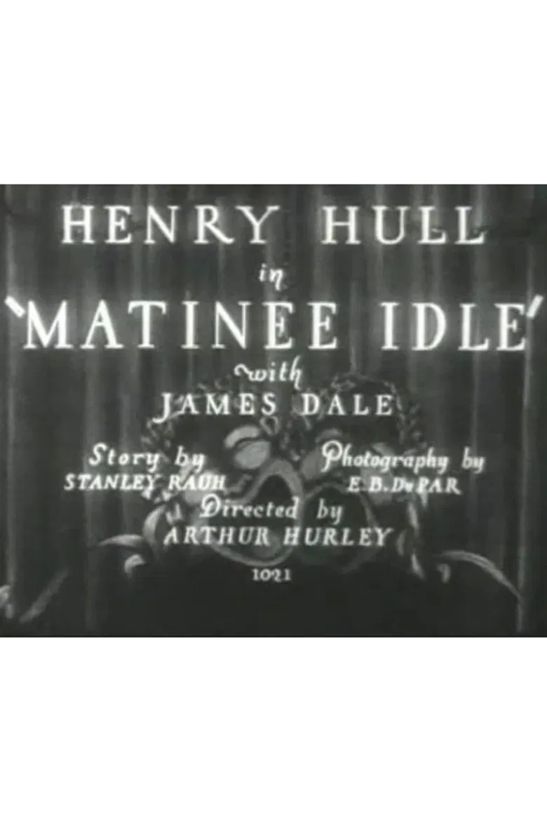 Matinee Idle poster background