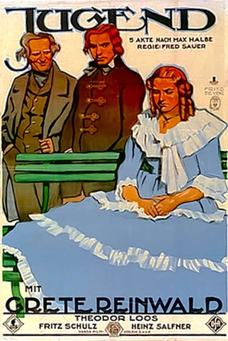 Jugend poster background
